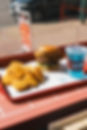 chicken shop in nottingham serving a chicken burger stacker meal
