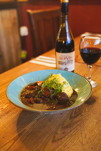 Food photography shot of Noodles stir fry for restaurant marketing of la mistral restaurant in London