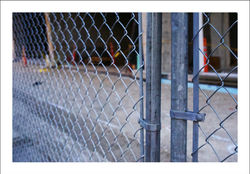 fenced