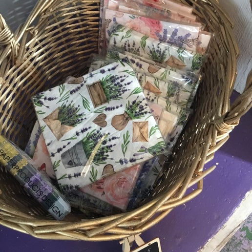 Lavender-themed Napkins