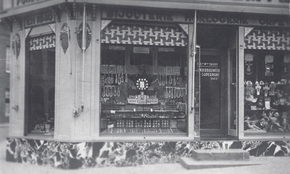 première boutique Van der Bauwède