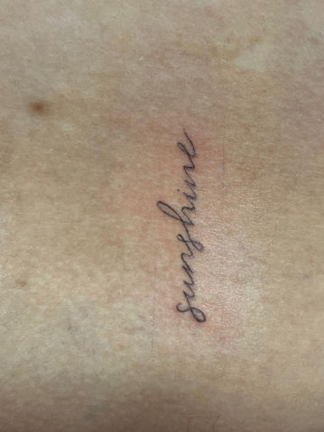 tTatouage écriture