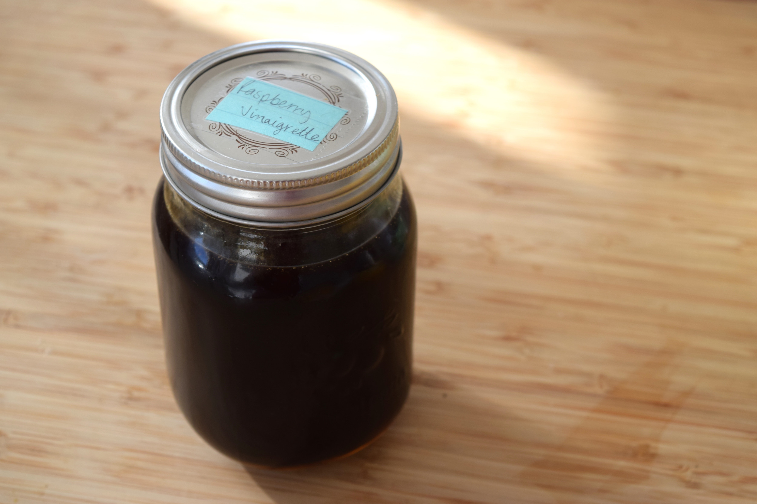 Raspberry Balsamic Vinaigrette Eminence Nutrition