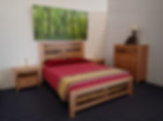 Black Heart Sassafras Ash Bedroom Suite