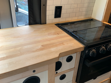 Stove & Refrigerator Cabinet
