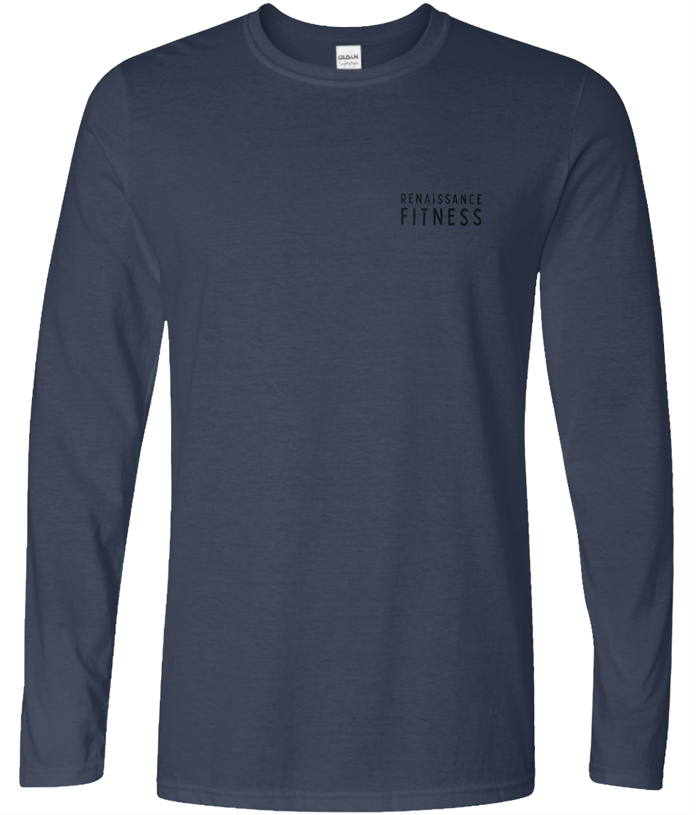 Renaissance Fitness Black Logo L/S T-Shirt