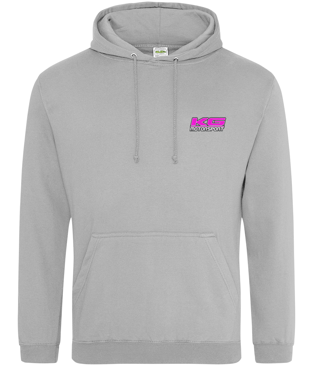 KG Motorsport Pink Cross Logo Hoodie