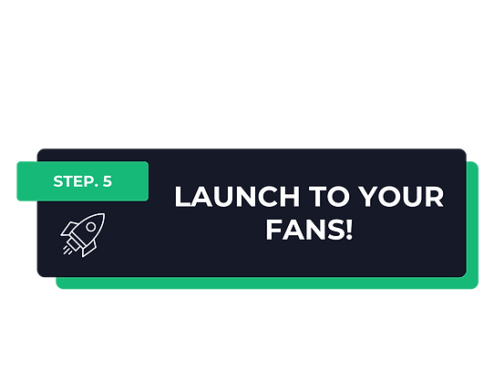 Launch branded merchandise to your fans! Influencer clothing, content creator merchandise.