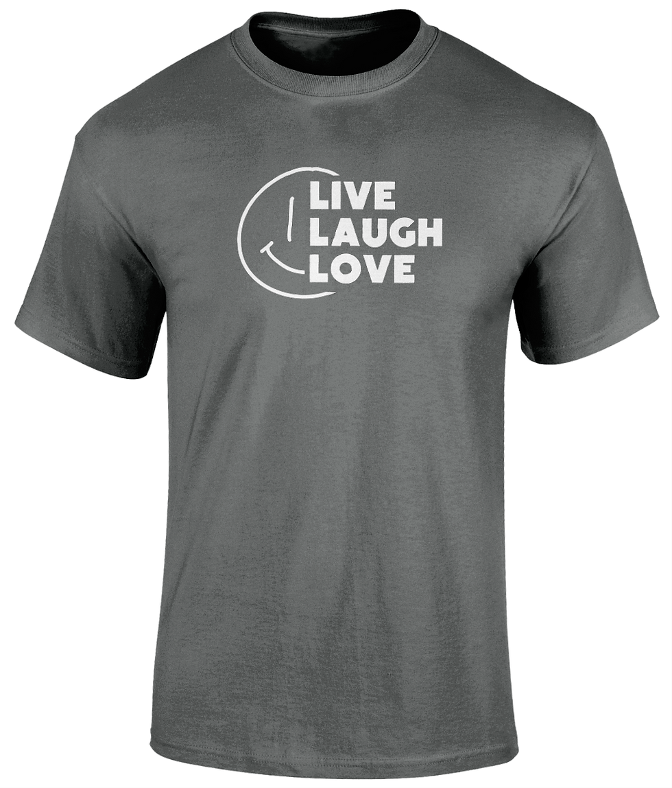 Thumbnail: The Live Laugh Love T-Shirt White