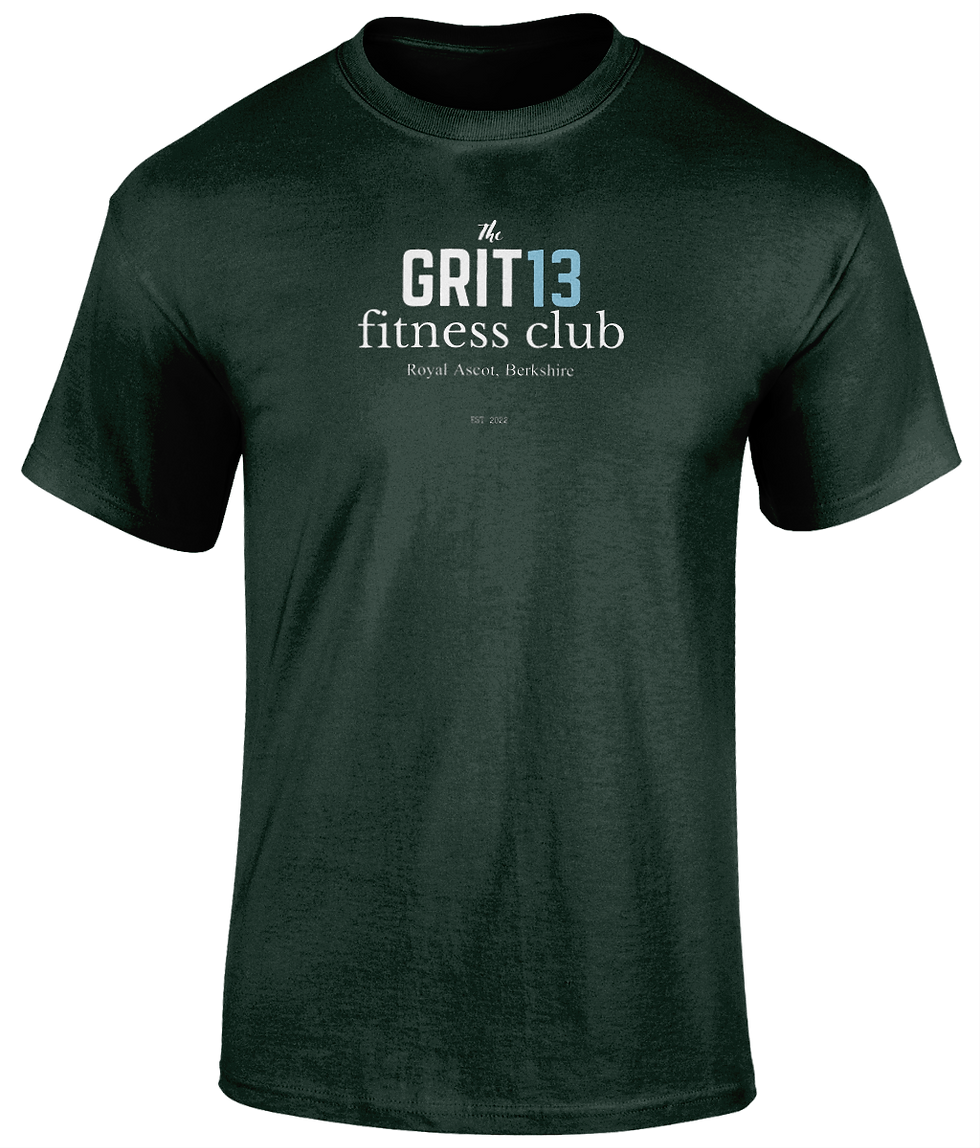 Thumbnail: White Fitness Club Logo T-Shirt