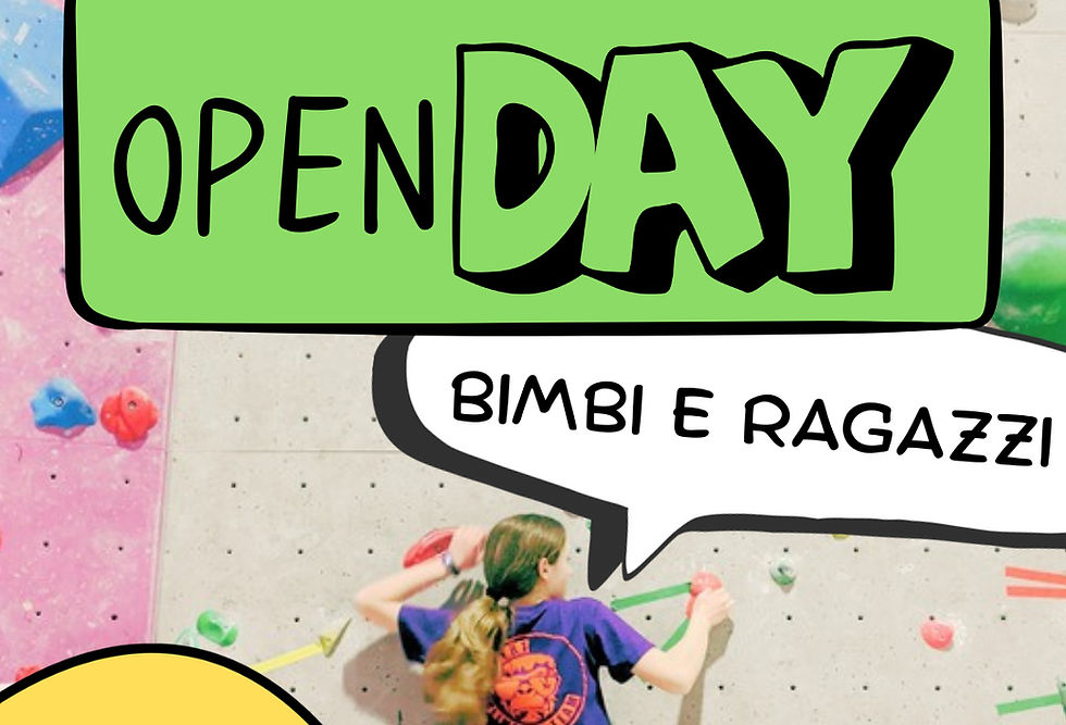 OPEN DAY PER BIMBI E RAGAZZI