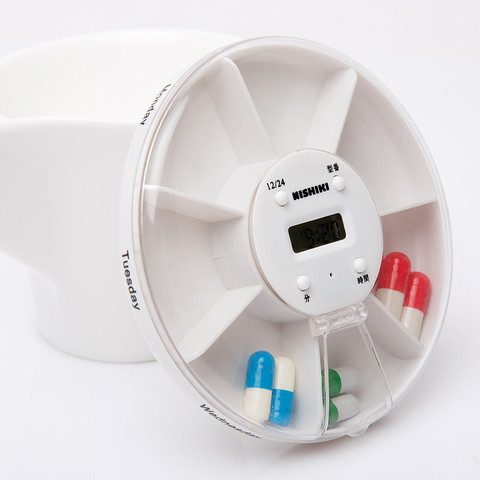 NISHIKI 電子定時藥盒H-3129