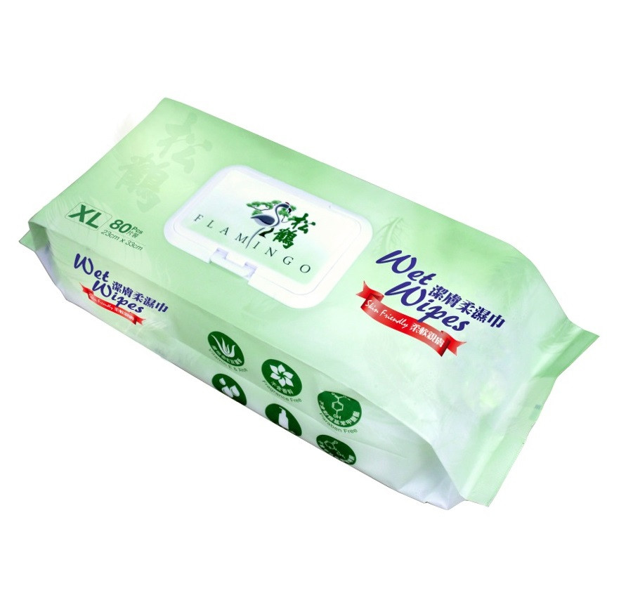 松鶴濕紙巾80片裝