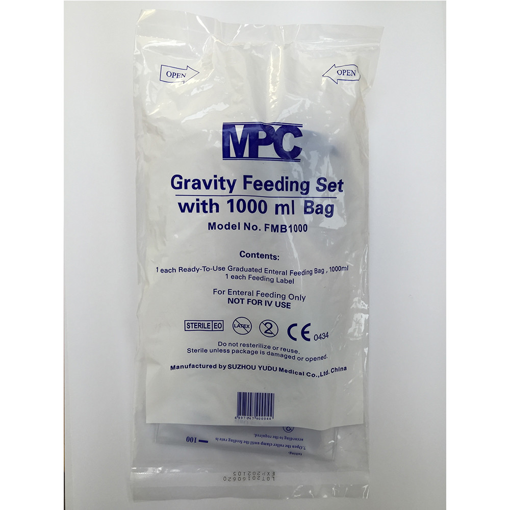 MPC 餵飼袋連接駁喉1000x30個箱