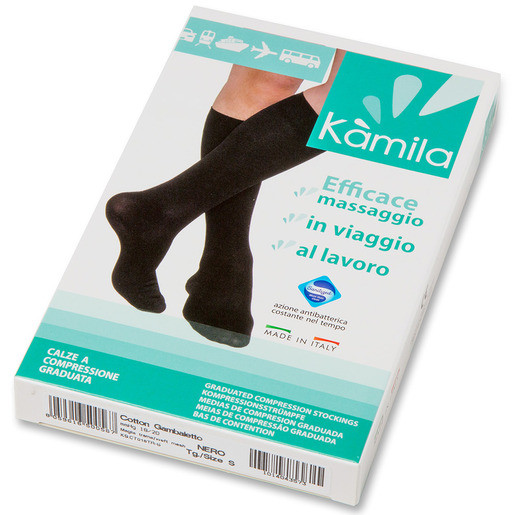 意大利 Kamila Cotton 18 男士預防性醫療壓力襪 (小腿短襪，意大利製造)