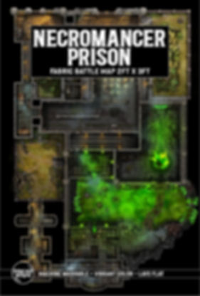 Necromancer Prison Fabric Battle Map [24x36]