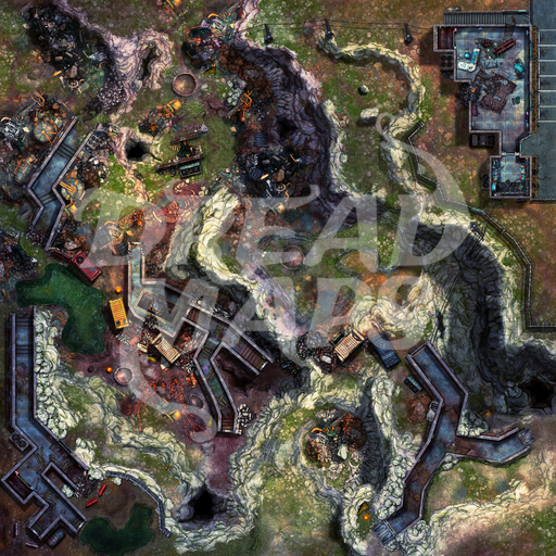 Thumbnail: Junkyard Trenches [55x55] | 14 Variants