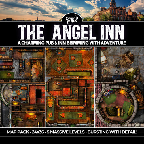 Angel Inn [24x36] | 5 Levels | Dread Maps