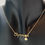 Thumbnail: Capricorn Zodiac Necklace Gold Dipped