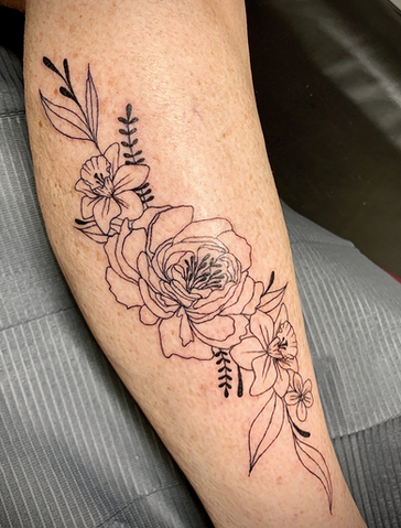 Fine Line Tattoo, Tiny Tattoo, Custom Tattoo