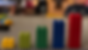 Five stages represented with blocks