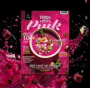 Šaltibarščiams dedikuotas riboto leidimo žurnalas PINK – jau prekyboje