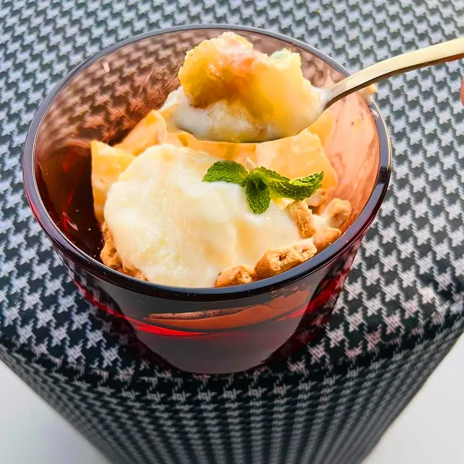 karamnelizuotas bananų desertas_receptas