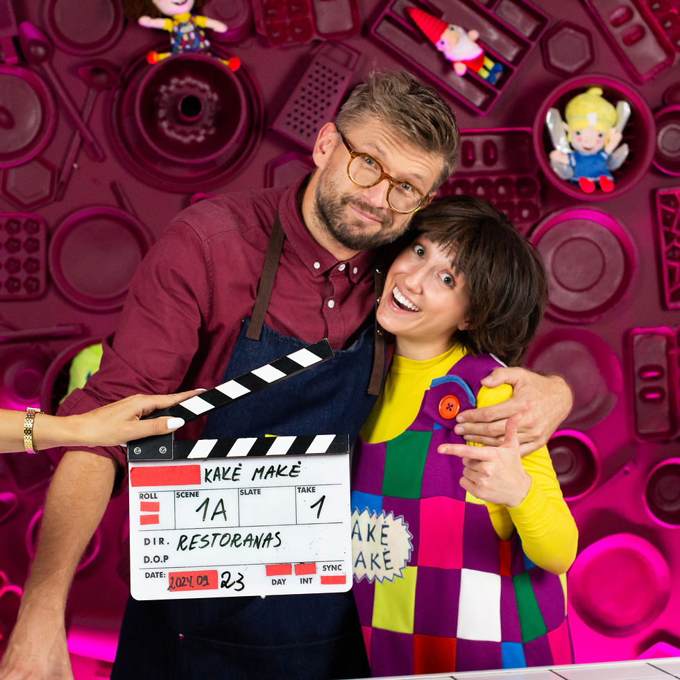 Alfas Ivanauskas pradeda naują laidą su Kake Make