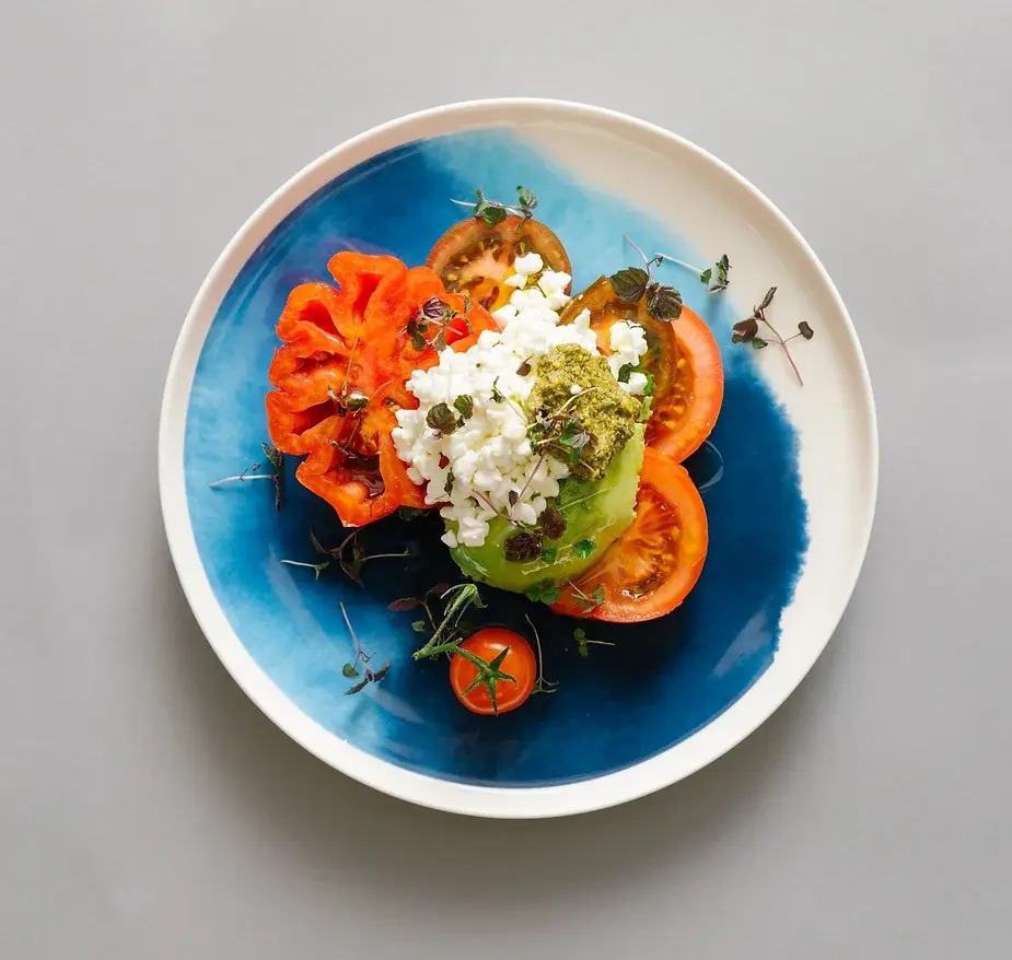 pomidorų salotos su varške_Alfo receptas