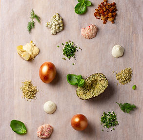 Šventiniai pagardai prie Velykų margučių (Receptas) 