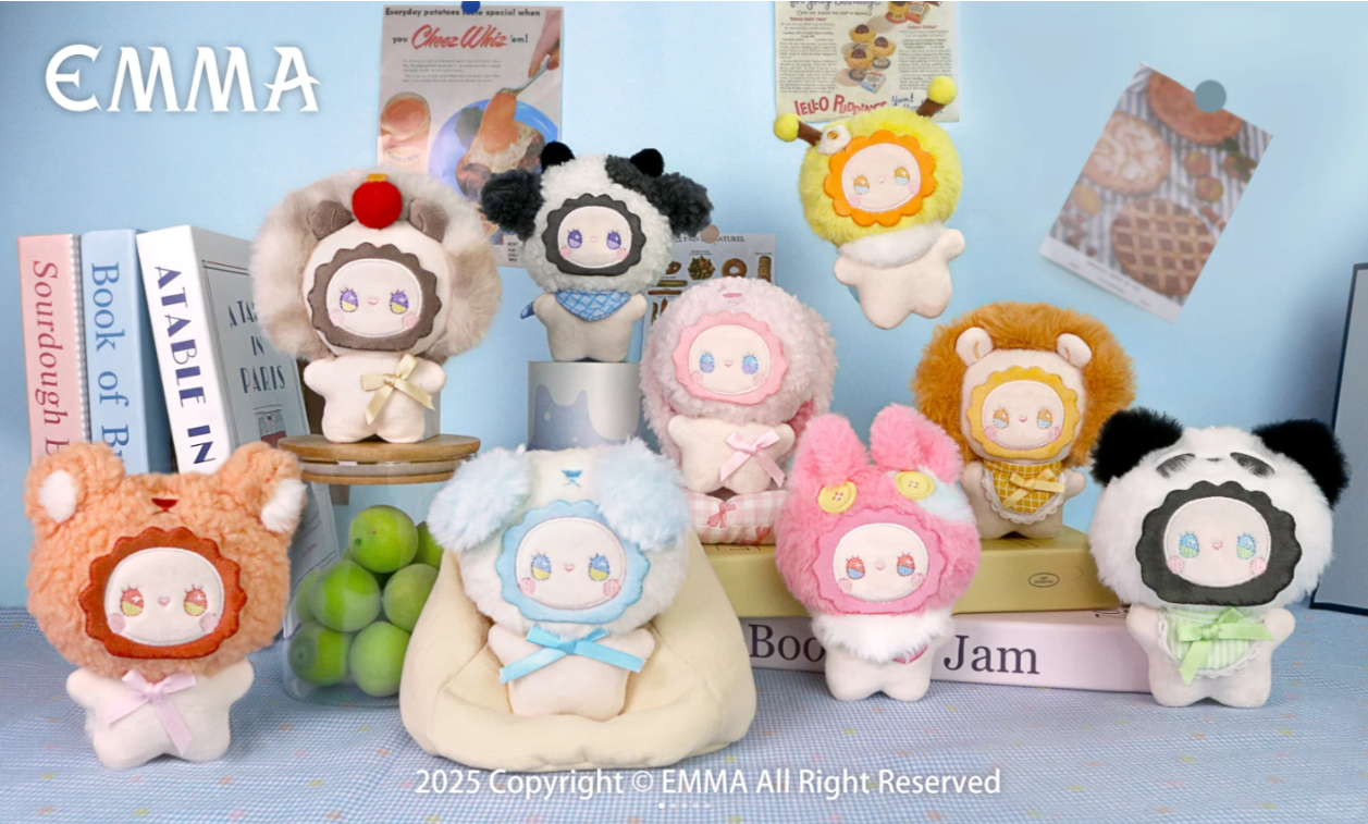 Emma Fuzzy Family Squishy Series