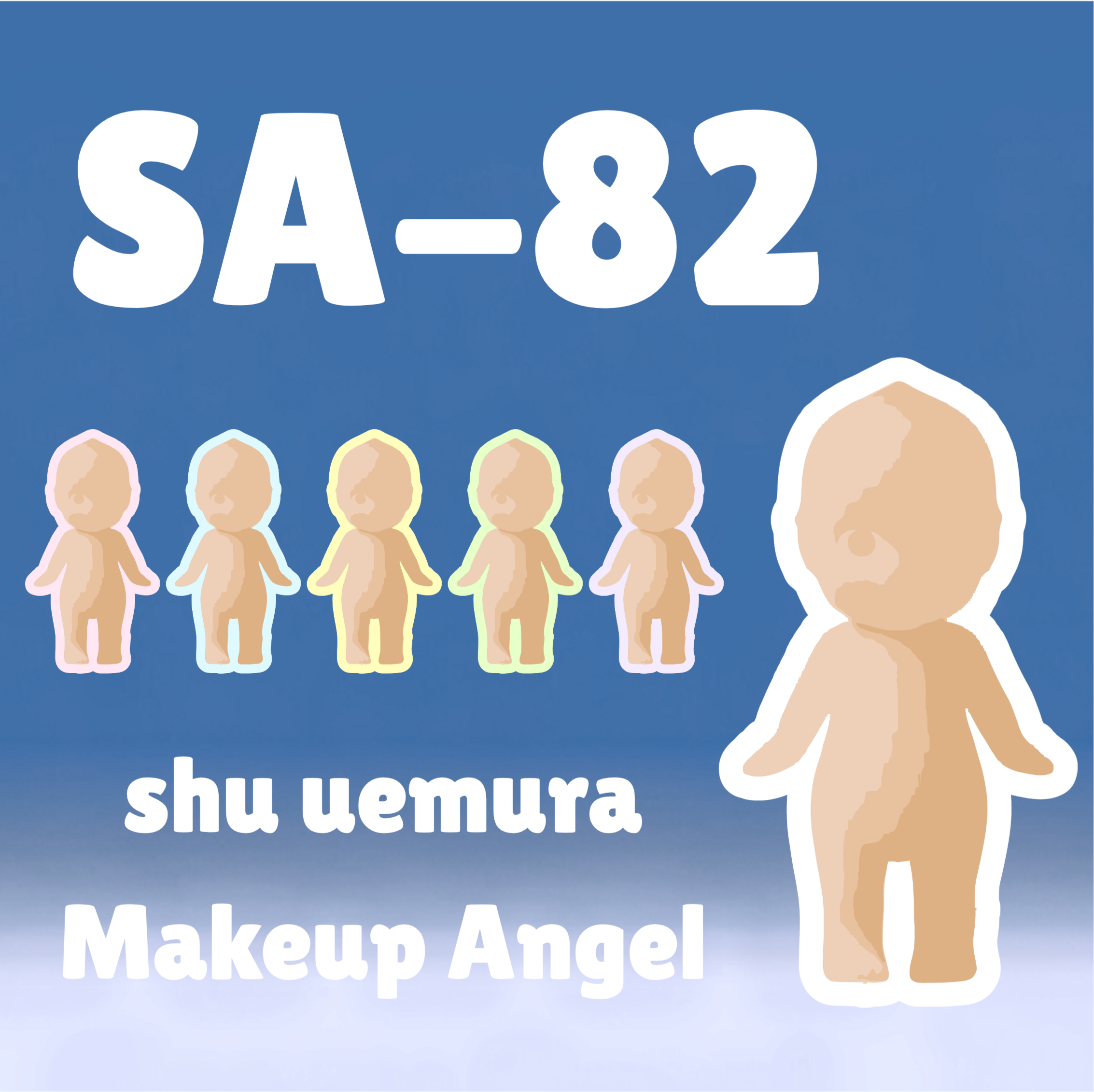 SA-82 × shu uemura Makeup Angel Series Blind Box