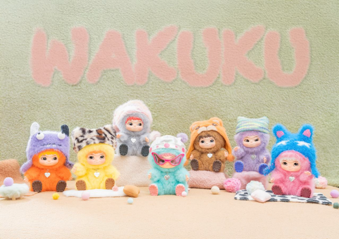 WAKUKU -Fuzzy Trendy Fun Party Series