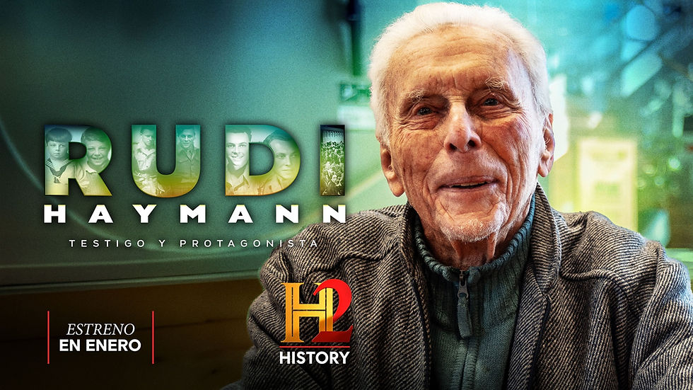 HISTORY 2 ESTRENA EN EXCLUSIVA PARA LATINOAMÉRICA EL DOCUMENTAL “RUDI HAYMANN: TESTIGO Y PROTAGONISTA”