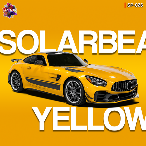 Solarbeam Yellow splash paints