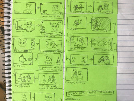 Storyboarding with Blender's Grease Pencil