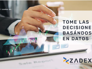 Decisiones basadas en datos.
