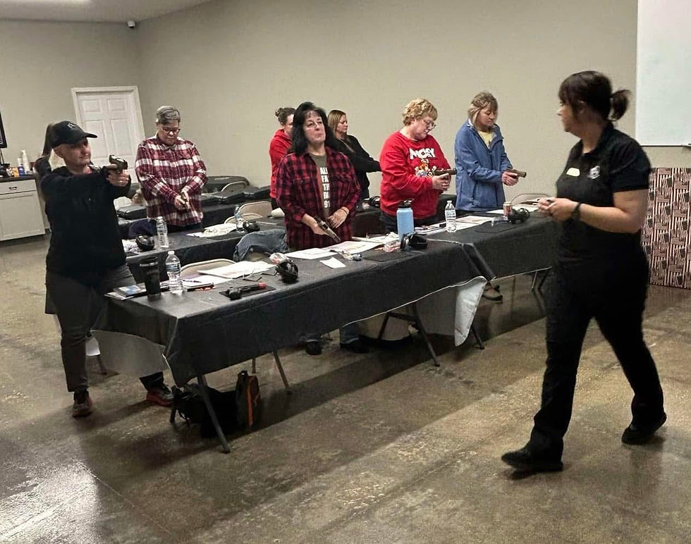 Women's Handgun & Self Defense Course Full Class No More Seats Available