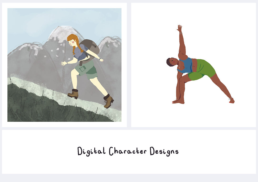 hiker and yoga character.jpg