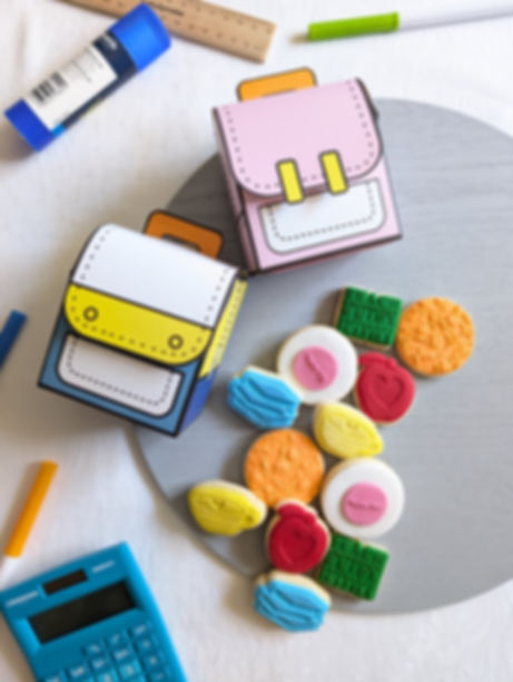 Backpack Gift Box (12 x Mini Cookies)