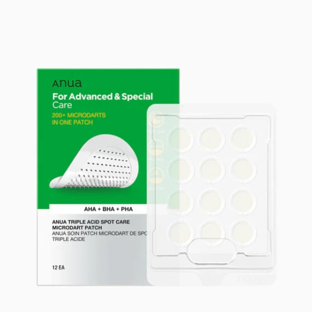 Anua Triple Acid Spot Care Microdart Patch,12τεμ