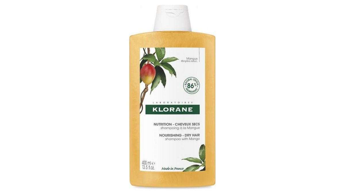 Klorane Mangue Σαμπουάν Θρέψης Με Βούτυρο Μάνγκο Bio 400 ml