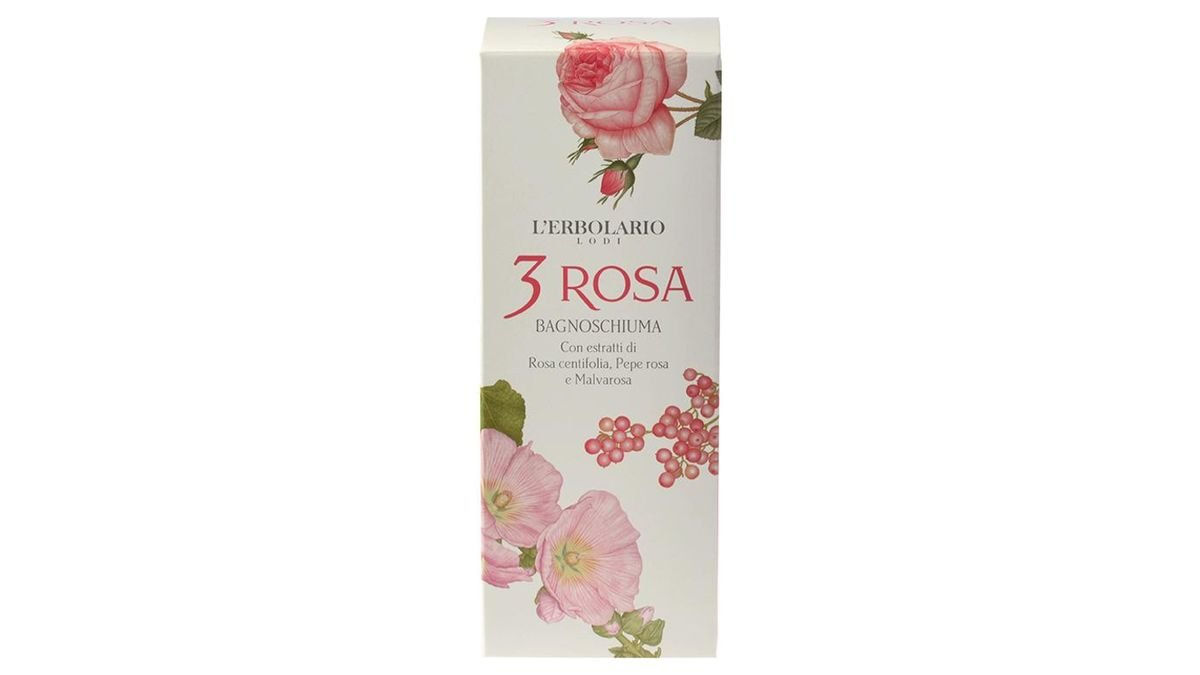 L Erbolario Rosa 3 Bagnoschiuma  250 ml