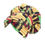 Thumbnail: Ankara Satin Lined Bonnet with Wrap
