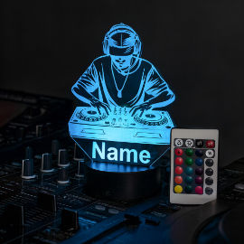 Miniaturbild: Dimmbares LED Nachtlicht am DJ-Pult – stimmungsvolle Musik-Deko