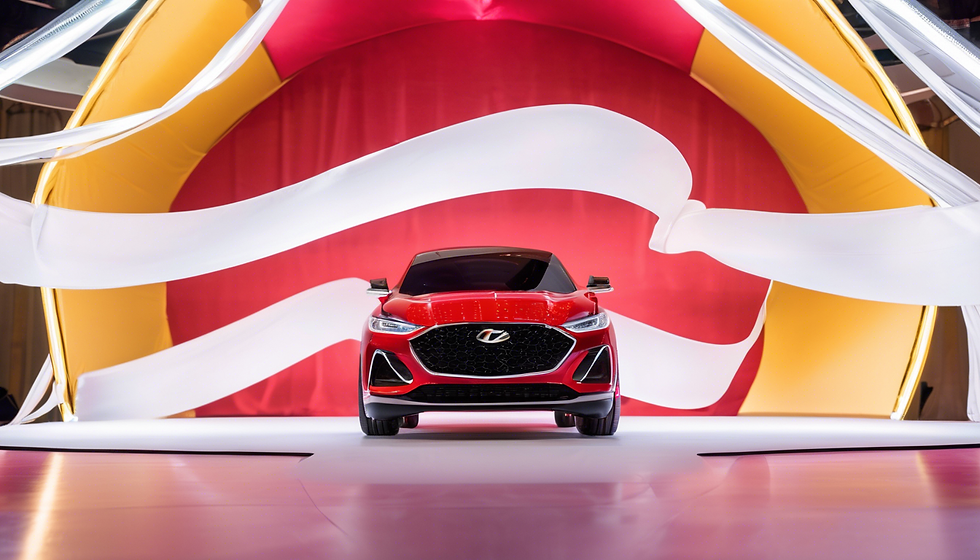 New Car Unveiling Ceremony