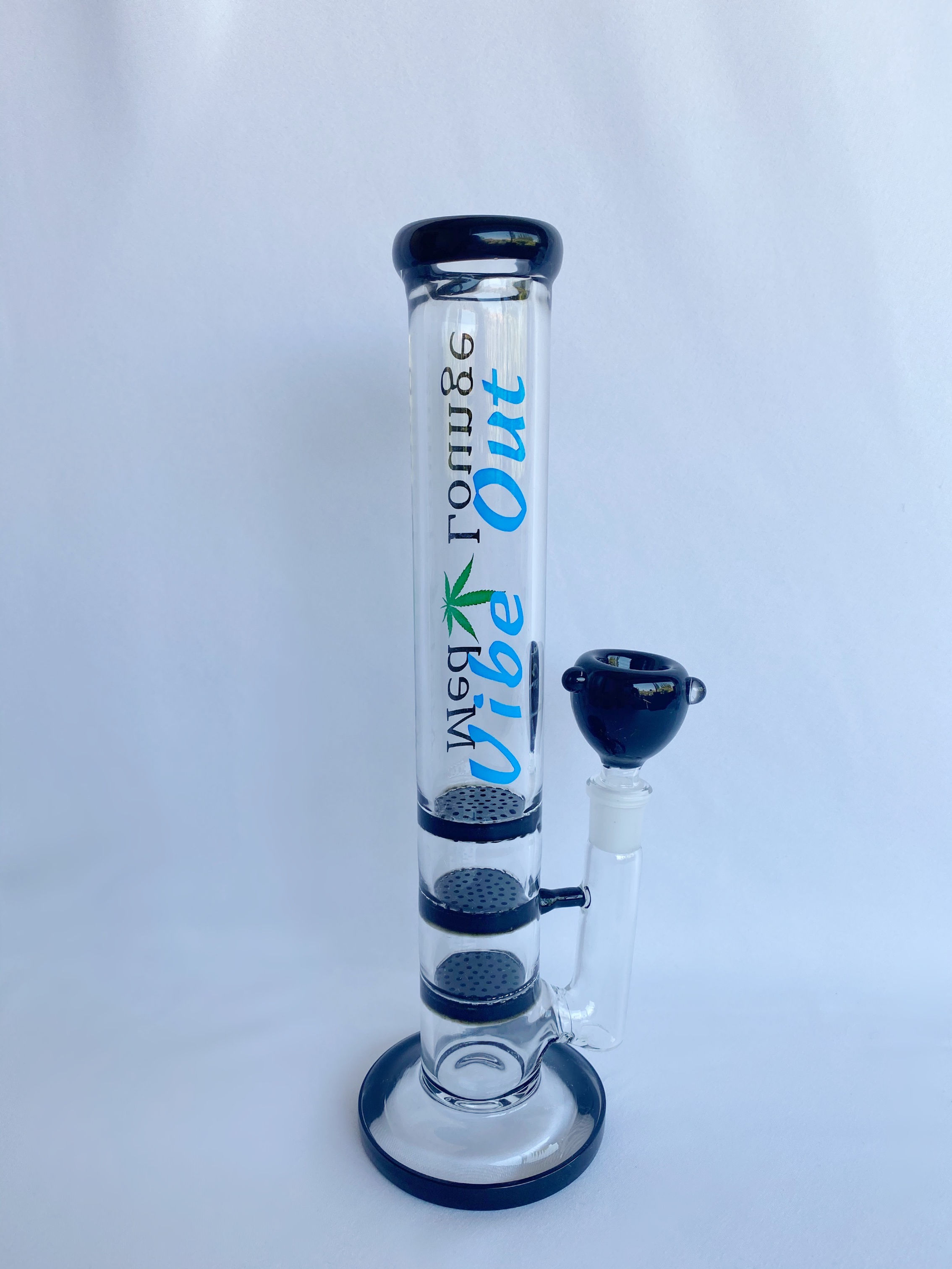 Vibe Out Blue Perc 11inch Glass