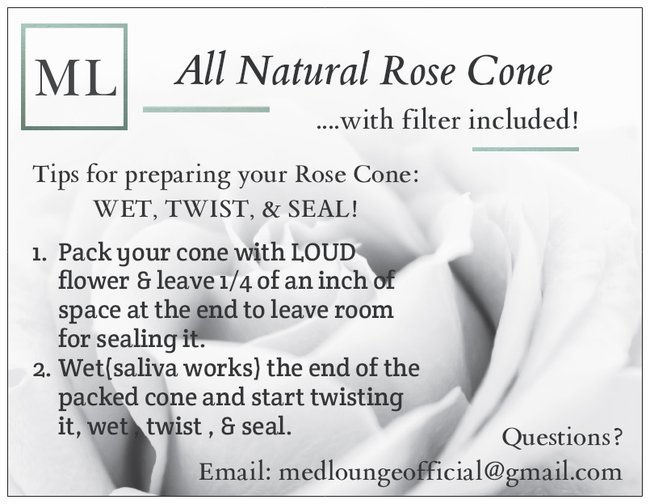 Thumbnail: Natural Rose Petal Cones (2, 7, 12, or 20 pack)