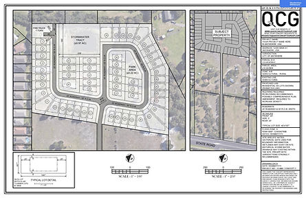 residential site plan and test fit