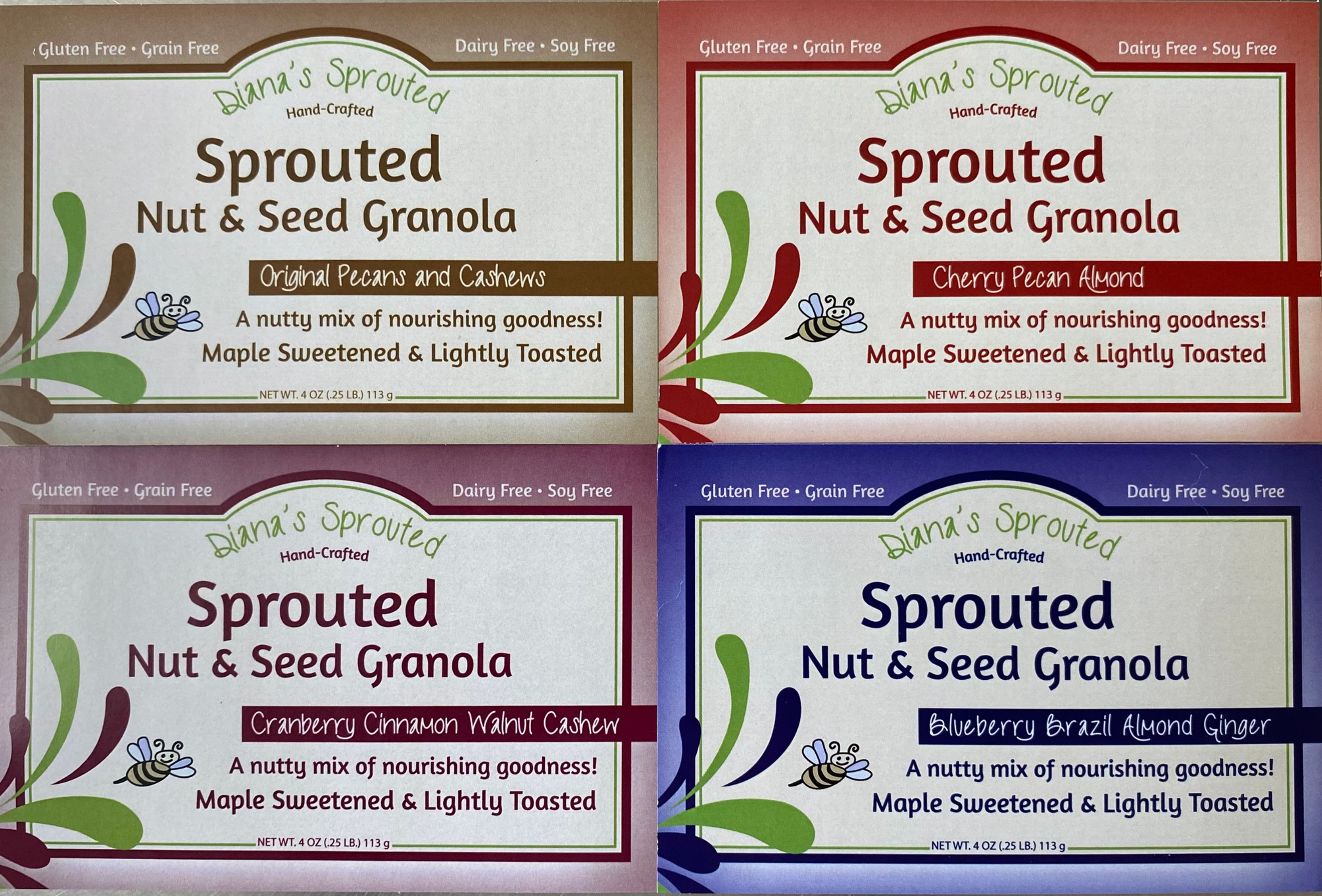 Sprouted Granola Sampler Pack 1